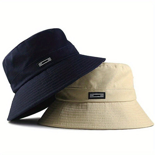 Men's M/L/XL Oversized Jungle Boonie Bucket Hat - Adjustable & Foldable 100% Sun Hat for Big/Large Heads, Breathable Durable Outdoor Hat for Fishing, Hiking, Beach, Travel - Fashion Casual Style, Camping Hat, Hiking Headwear, Textured Fabric Look, Whimsic
