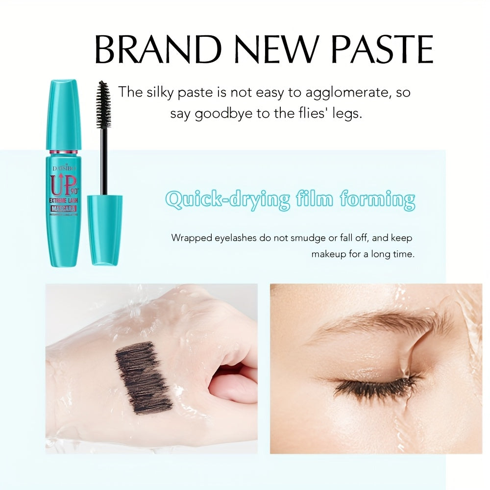 4pcs Set-4D Mascara Waterproof Curling Thickening Lengthening Thickening Long-Lasting Makeup Beginner