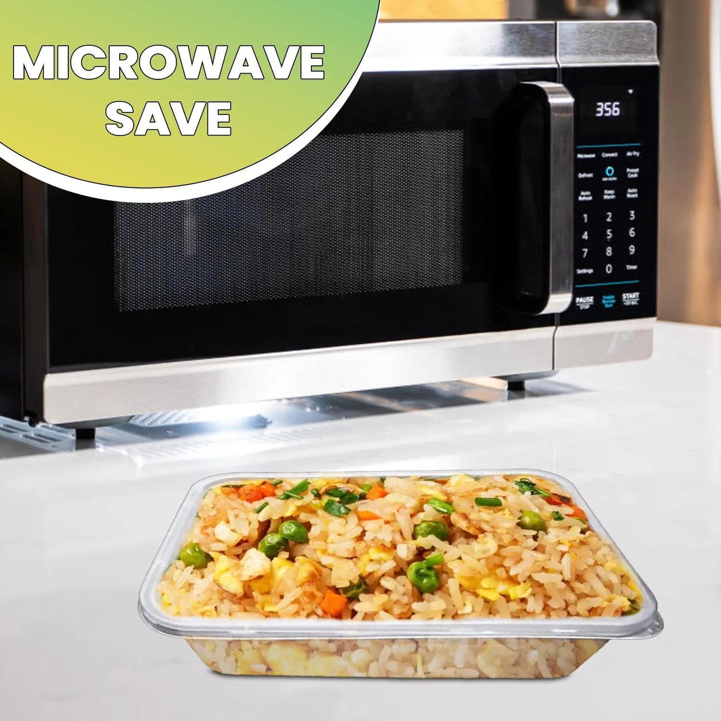 650ml Plastic Food Containers with Lids – Reusable Meal Prep & Takeaway Boxes, Microwave & Freezer Safe Storage for Home, Kitchen & Catering Use, Kitchen or Commercial Use, Pack of 50 Clear