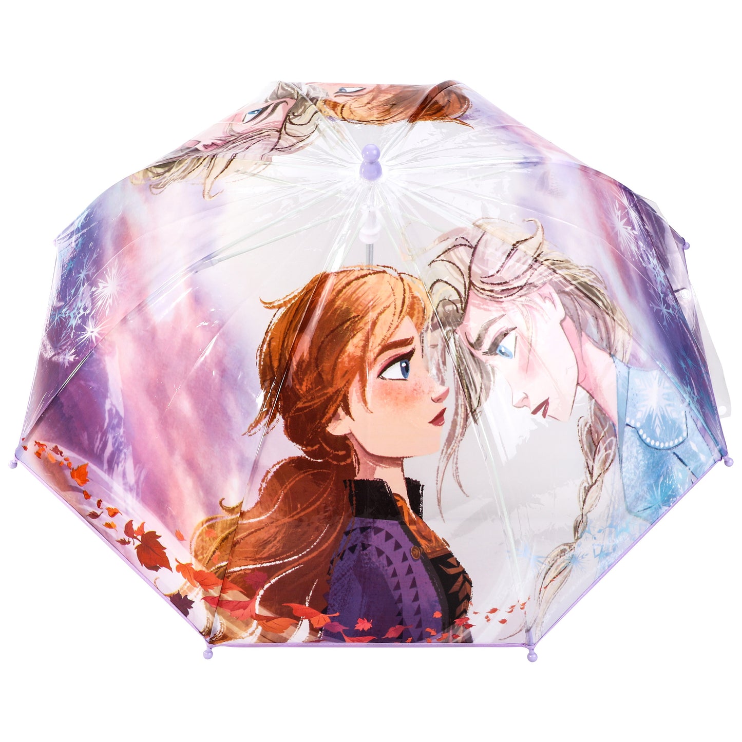 Disney Frozen Dome Umbrella for Kids Childrens Boys Girls Brolly with Safety Opening
