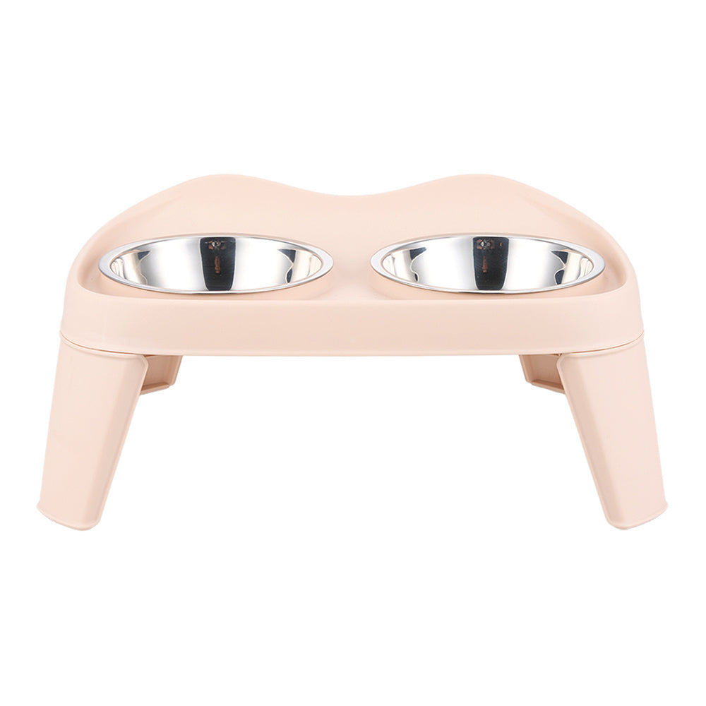 Dog Bowls with Stand, Adjustable Raised Dog Bowl for Large Dogs, Dog Feeding Station with 2 Stainless Steel Dog Bowls, Non-Slip elevated dog bowls