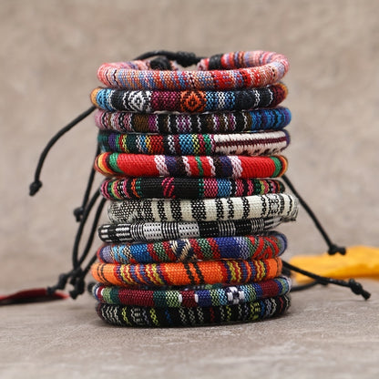 72pcs Ethnic Style Unisex Hand Rope Bangle Bangle Bracelet, Winter Bangle Bangle Bracelet, Hand Rope, Christmas Gift, Halloween Gift, New Year Gift