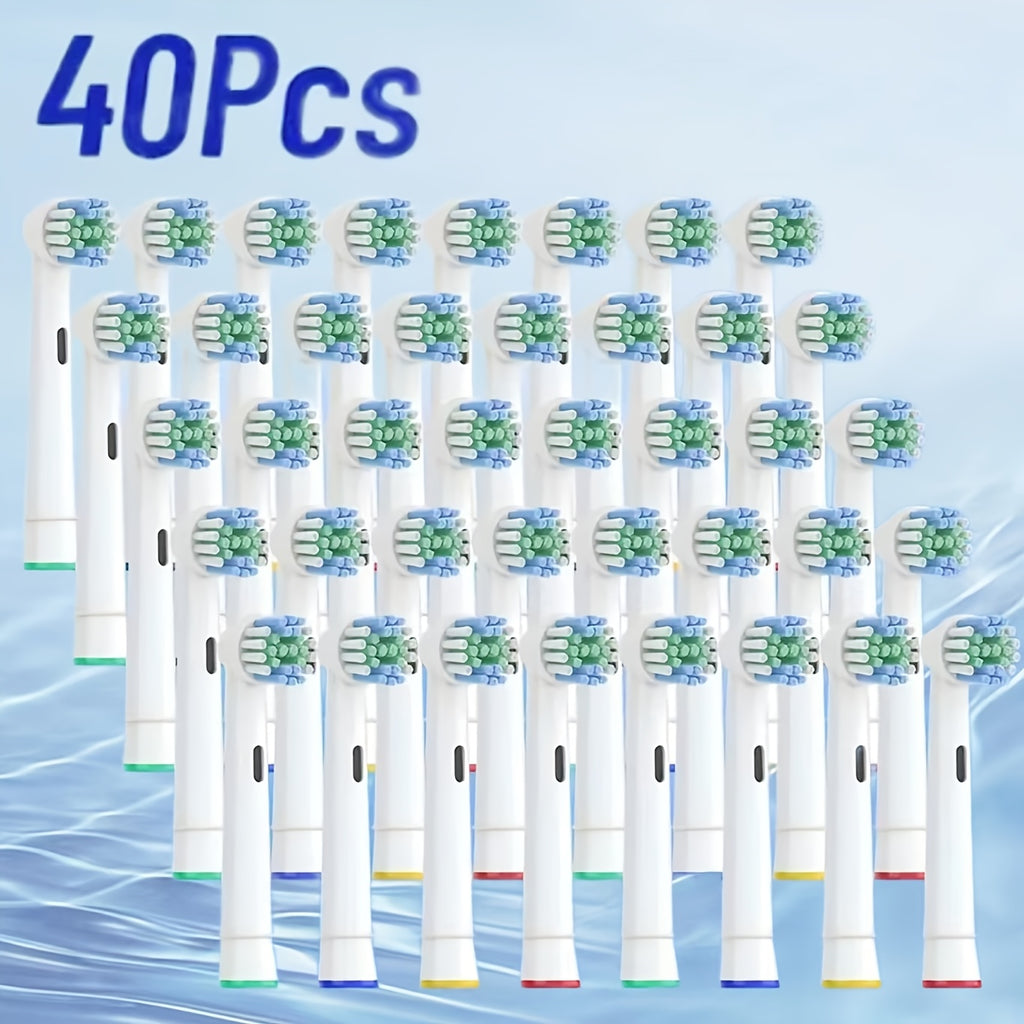 Oral-B Compatible Replacement Brush Heads – 20 or 40 Pack - alternate angle 2