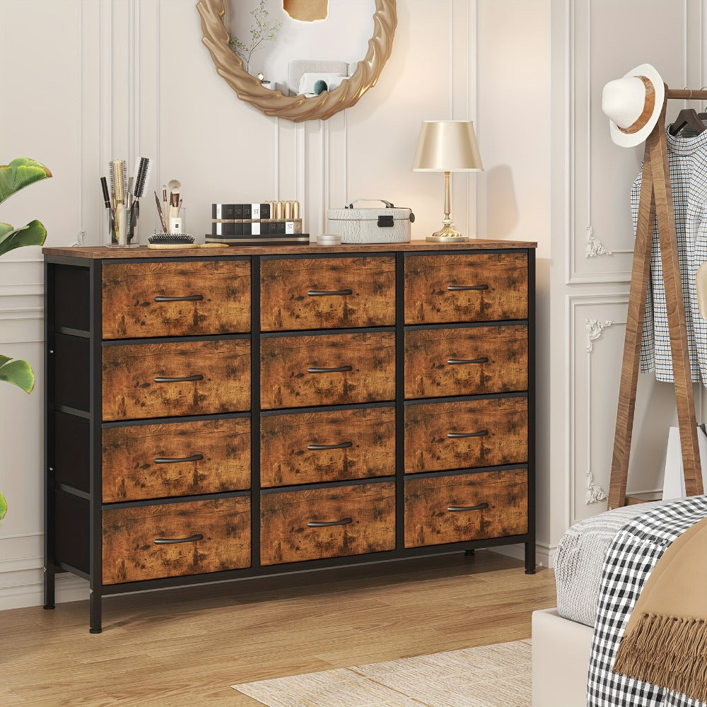 twelve-drawer fabric storage chest - feature detail 11