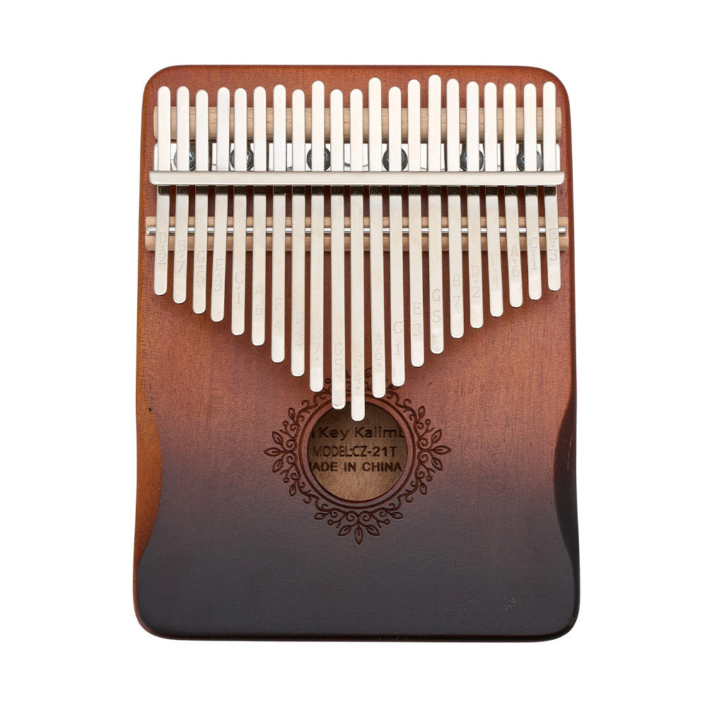 21 Keys Thumb Piano Kalimba set with Tuning Hammer & Accessories - Elegant Acoustic Musical Instrument for Beginners, Includes Storage Bag, Durable Wooden Construction, Perfect Holiday Gift, Musical Instruments