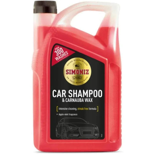 Car Wah Shampoo & Wax 5 Liter Upto 300 Washes Dual Action Car Wash Intensive Long Lasting Cleaning