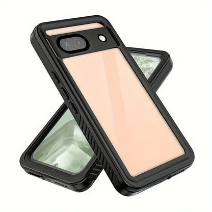 For Google Pixel 7 8 Pro 7A 8A - IP68 Waterproof Case 360° Full Body Case Shockproof Dustproof Drop-proof Built-in Screen Protector Phone Case
