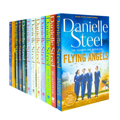 Danielle Steel 12 Book Box Set Collection – Featuring The Wedding Dress, All That Glitters, The Butler & More – Bestselling Romance & Fiction Novel