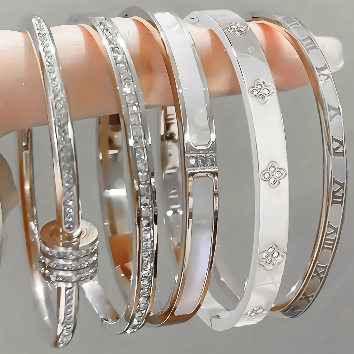 bangle bracelet set - main product view 1