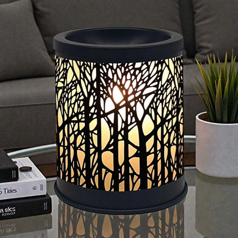 Electric Aroma Lamp Fragrance Diffuser Wax Tart Warmer and Oil Burner plus Scented Wax Melts