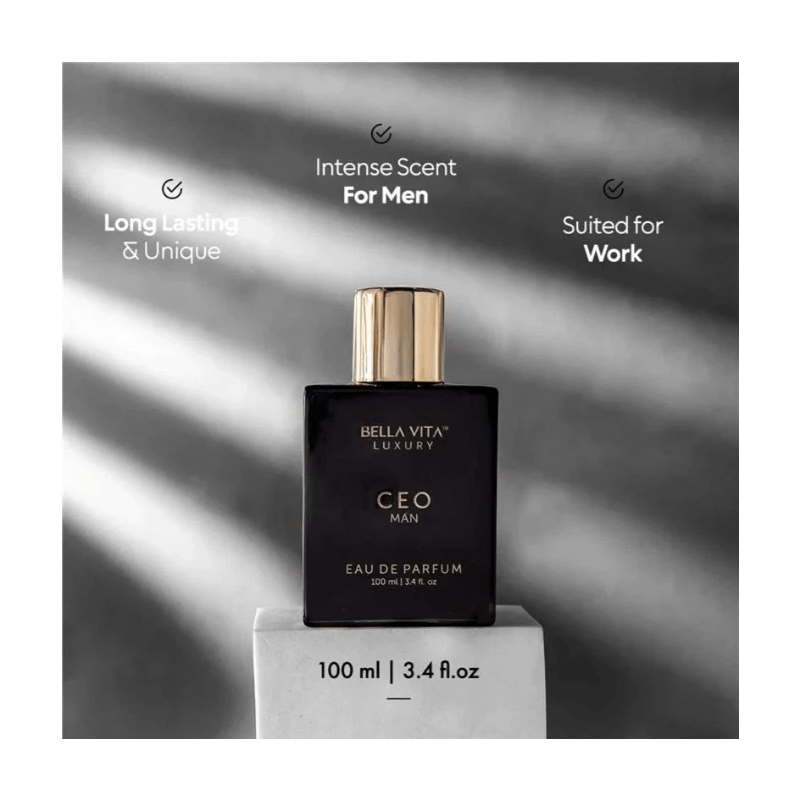 Eau de Parfum BellaVita CEO Man Long-Lasting Mens Cologne with 100ml, 1 - product gallery image 6