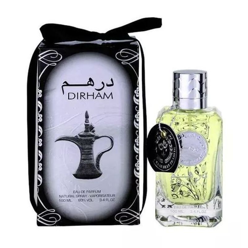 Eau de Parfum Dirham Dubai Unisex Arabian Oud Agarwood - Dirham Silver 100ml option