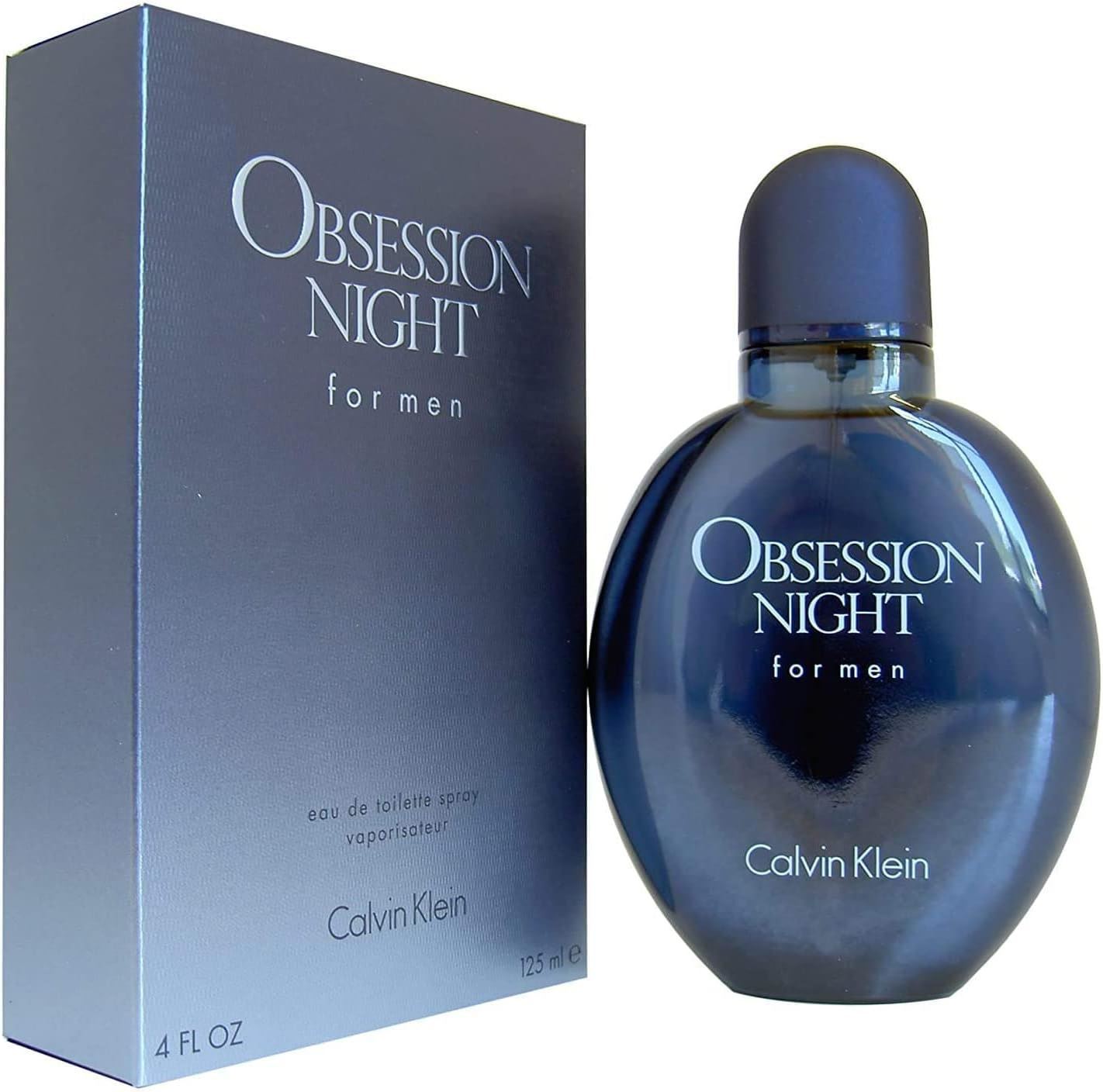 Eau de Toilette Calvin Klein CK Obsession Night Men's with 125ml - product gallery image 2