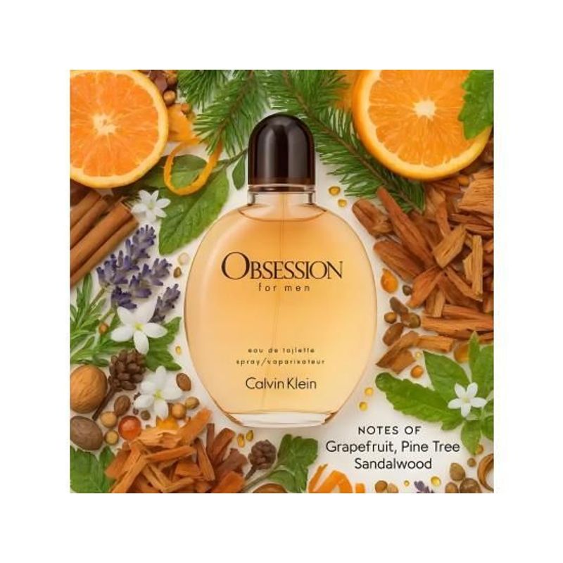Eau de Toilette Calvin Klein Obsession Men EDT Spicy with 75ml, One - product gallery image 2
