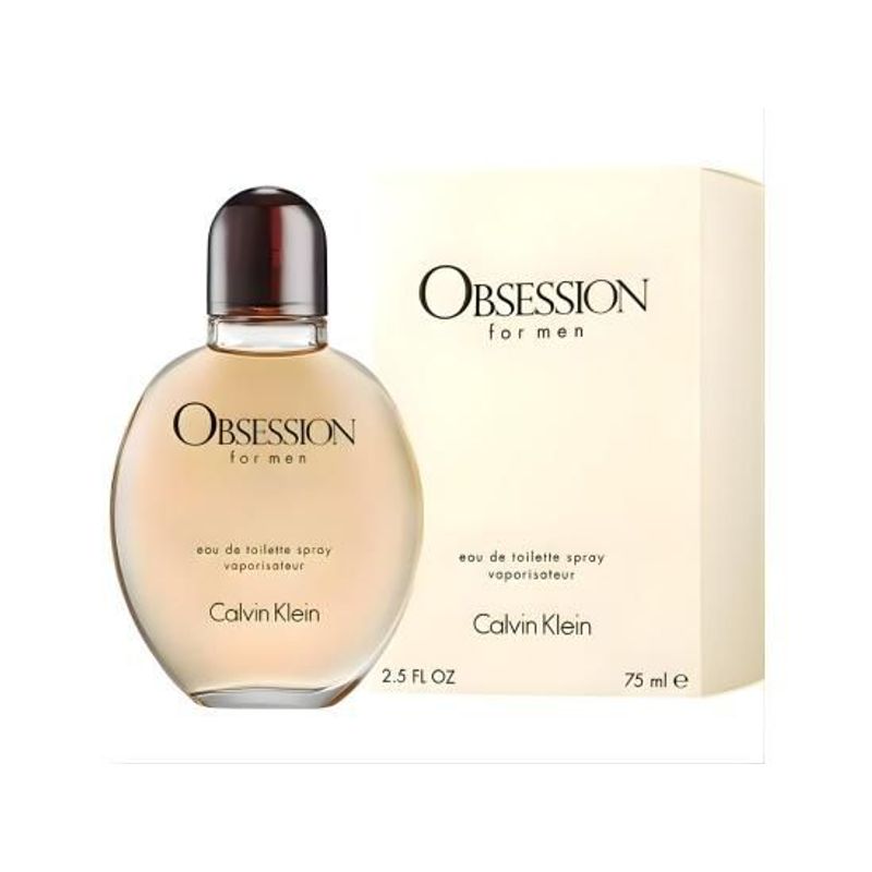 Eau de Toilette Calvin Klein Obsession Men EDT Spicy with 75ml, One