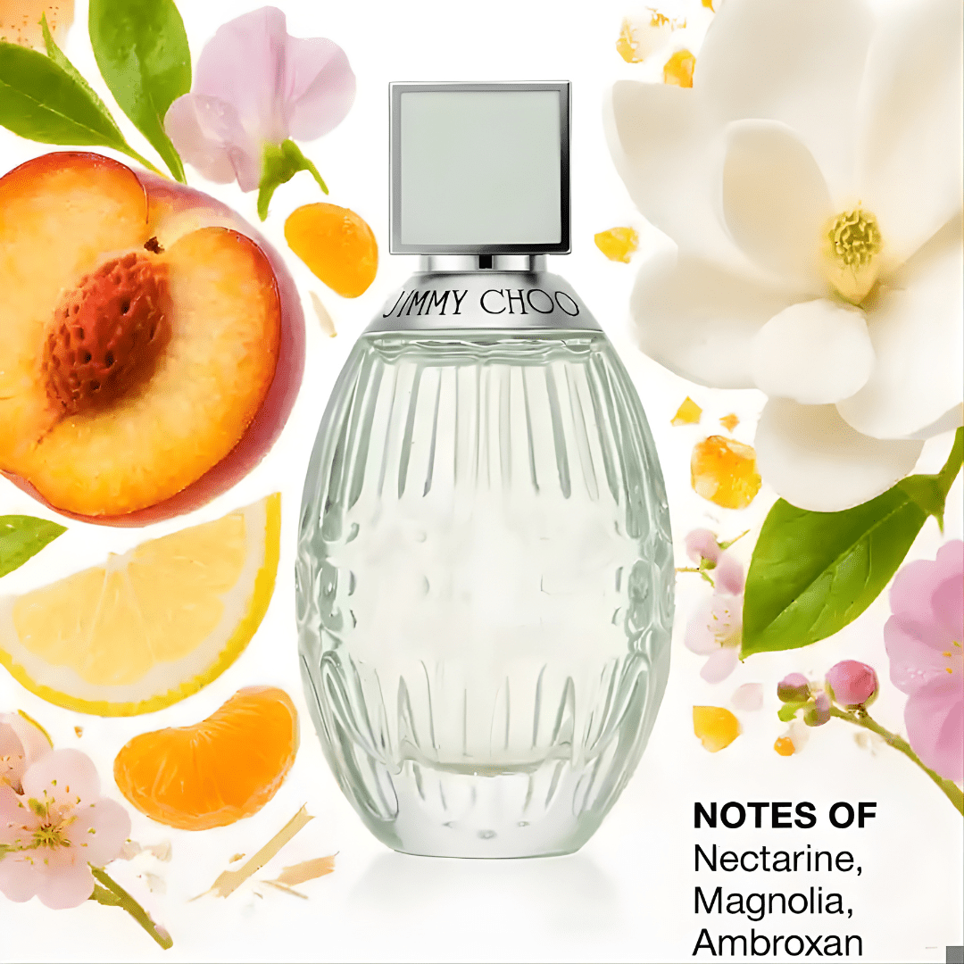 Eau de Toilette Jimmy Choo Floral EDT Women's Perfume with 40ml - product gallery image 2