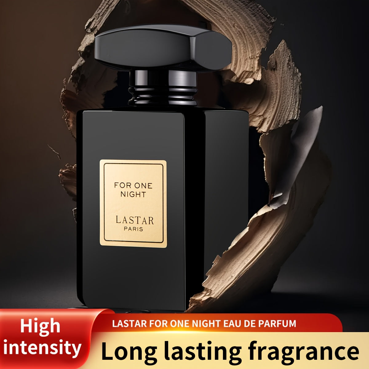 Eau de Toilette Mens Long-Lasting Oriental Gourmand Odour - Classic Black option