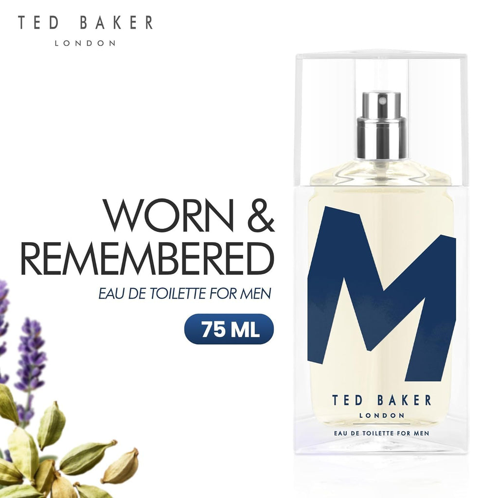 Eau de Toilette Ted Baker EDT Men's Fragrance Mandarin with 75ml, Glass - product gallery image 4
