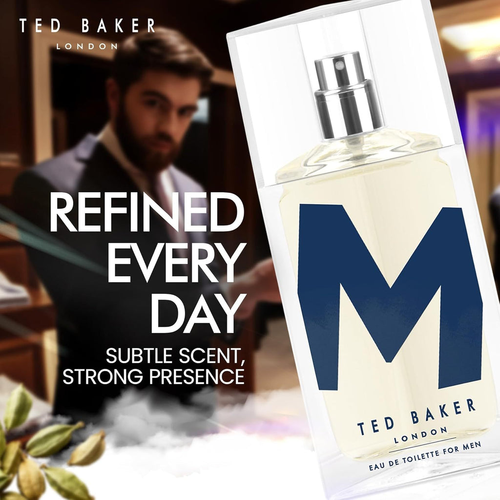 Eau de Toilette Ted Baker EDT Men's Fragrance Mandarin with 75ml, Glass - product gallery image 5