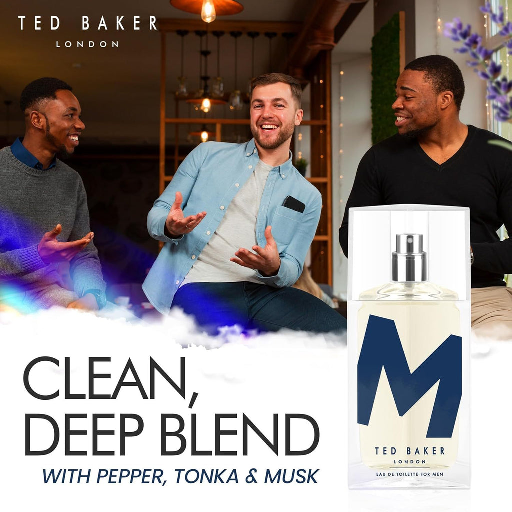 Eau de Toilette Ted Baker EDT Men's Fragrance Mandarin with 75ml, Glass - product gallery image 7