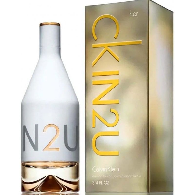 Eau de Toilette Womens Perfume Calvin Klein CK IN2U with 50ml