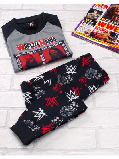 WWE Character Long Leg Boys Pyjamas
