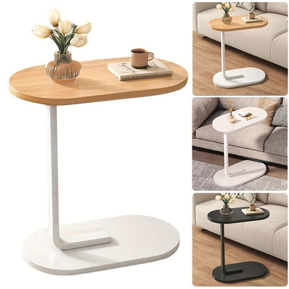 C-Shaped Coffee Table Bed Sofa Side End Table Laptop Notebook Desk Living Room