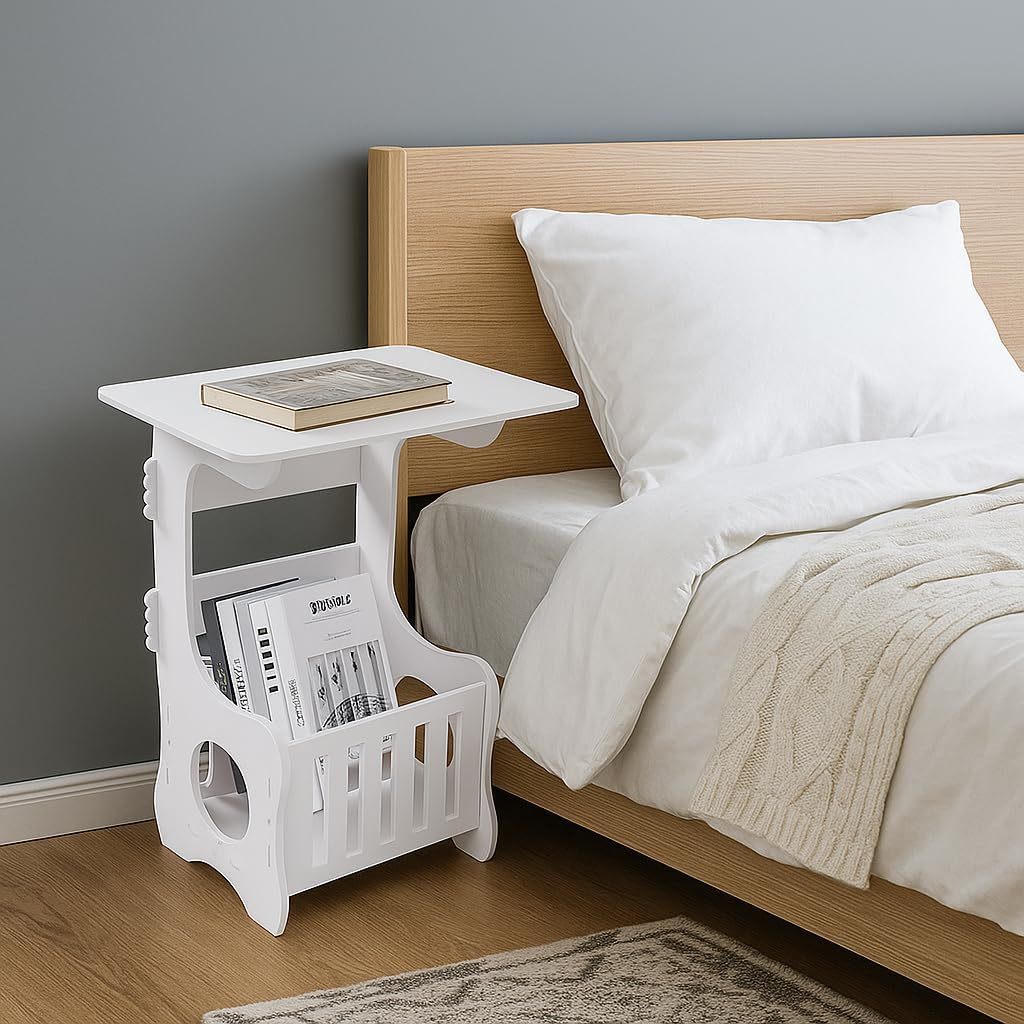 Bedside Tables Bedside Drawers Cabinet Side End Table Nightstand Storage Organizer Home Stand for Home Bedroom