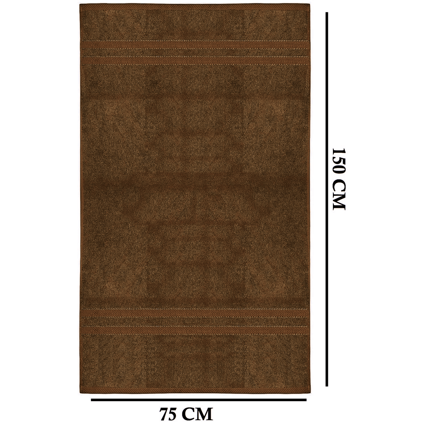 4 X Large Jumbo Bath Towels 100% Egyptian Cotton -75 x 150 cm- Soft Quick Dry Hotel Spa Big Bathroom Towels Set