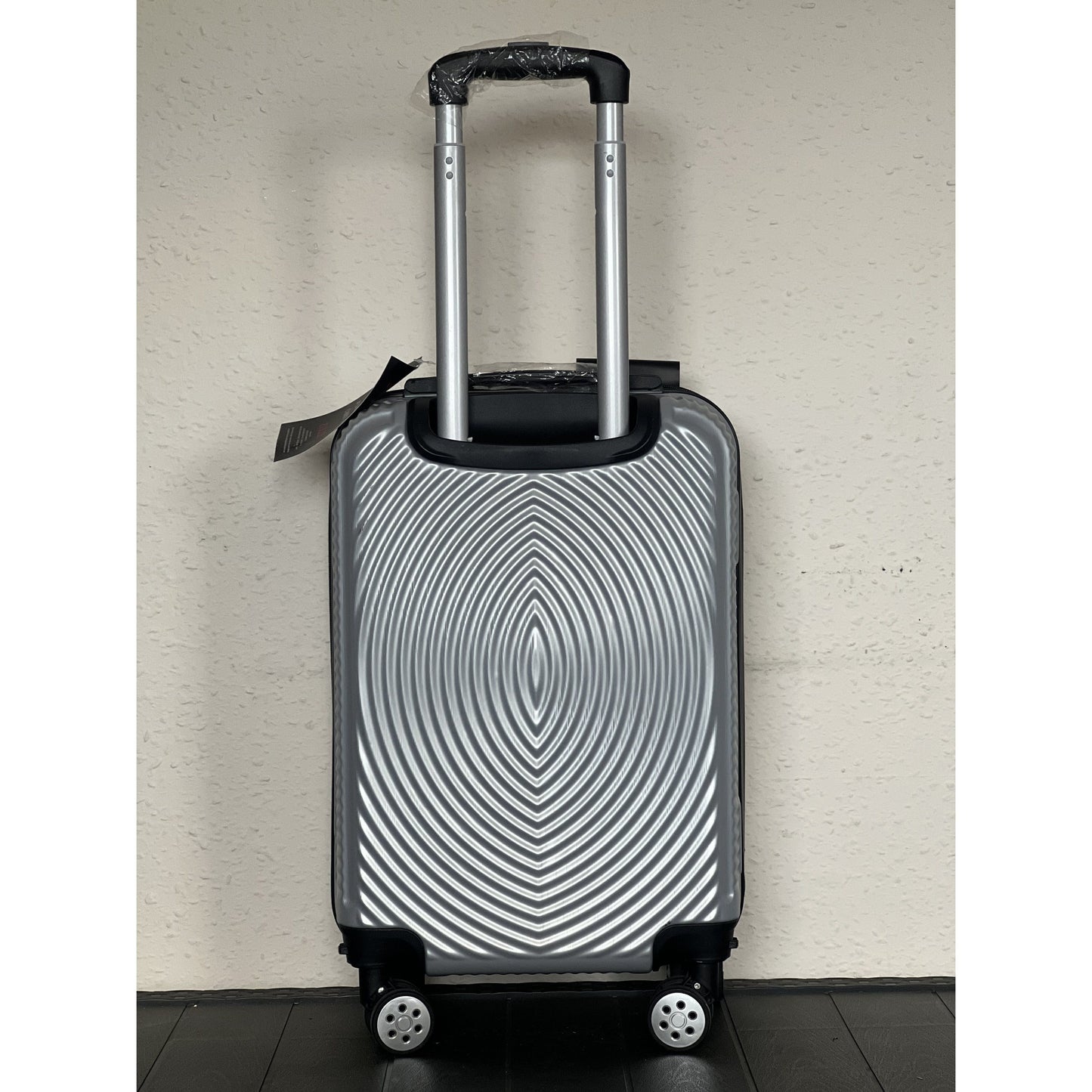 ZULZZ 20'' Lightweight Cabin Carry-On Suitcase – Hard Shell Hand Luggage with Code Lock, 4 Detachable 360° Double Spinner Wheels