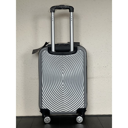 ZULZZ 20'' Lightweight Cabin Carry-On Suitcase – Hard Shell Hand Luggage with Code Lock, 4 Detachable 360° Double Spinner Wheels
