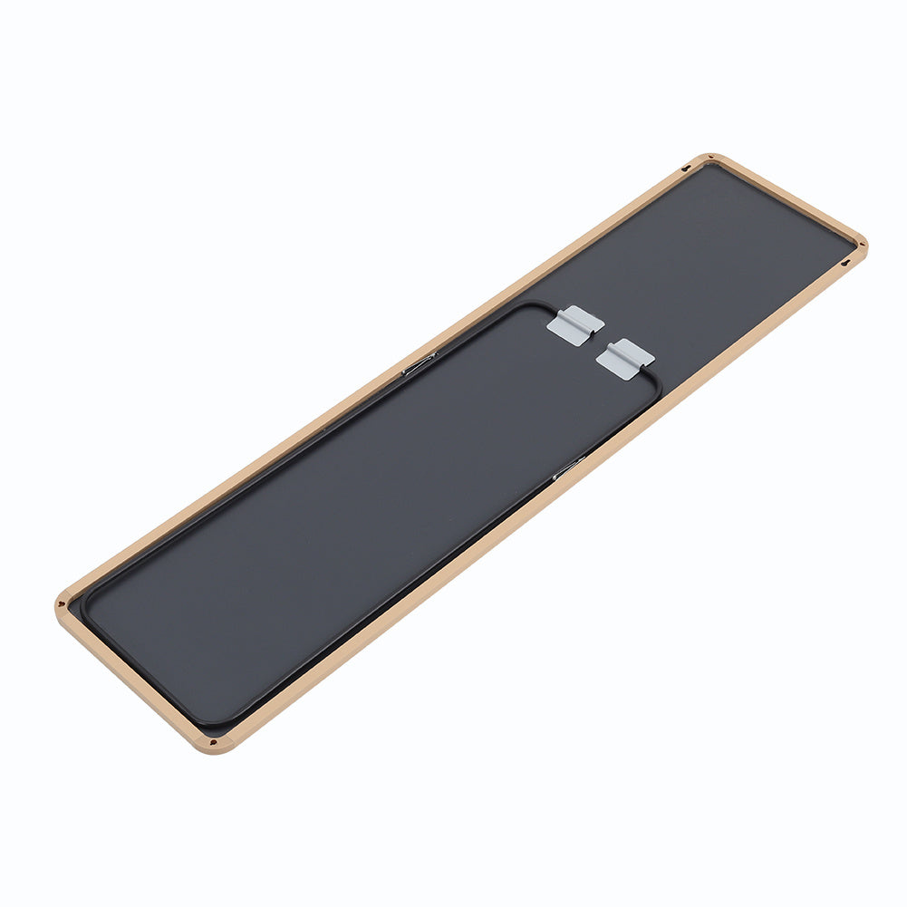 Rectangular Standing Full Body Mirror Hanging or Leaning Against Wall Mirror 147x37 cm Golden Frame for Bedroom Cloakroom