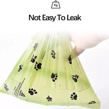 [Dog Poop Bags] 210-Count Leak-Proof Dog Waste Bags with Paw Print Design, 14 Rolls - Durable Plastic Poop Bags for Pet Cleanup & Outdoor Use The perfect gift for Christmas, Dog Waste High Quality Disposal Bags