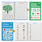 Educational Workbook Magic Practice Copybook Kids Reusable 3D with 5 Pack - product gallery image 4
