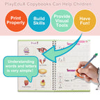 Educational Workbook Magic Practice Copybook Kids Reusable 3D with 5 Pack - product gallery image 5