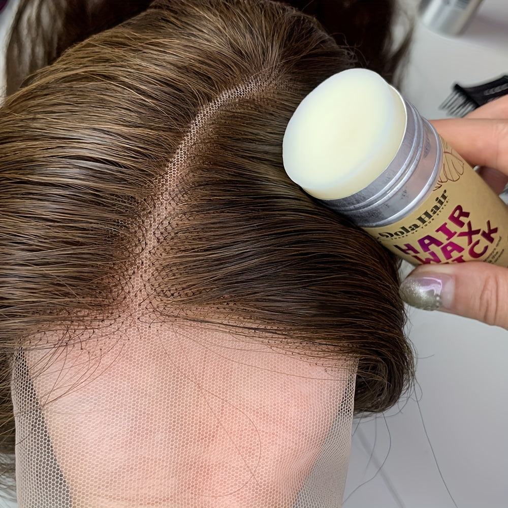 Slick Back Hair Brush, Wax Stick For Hair 4Pcs, Non-Greasy Hair Wax Stick For Flyaways & Wigs Hair Tamer Styling, Teasing Brush For Loose Hair, Rat Tail Combs For Separation, Edge Brush For Finishing, Hair Wax Stick