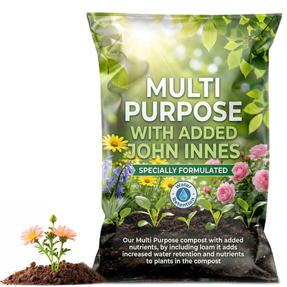 John Innes Multipurpose Compost Gardening Soil For Planting Promotes Rooting For Fast Establishment (20 Litre)