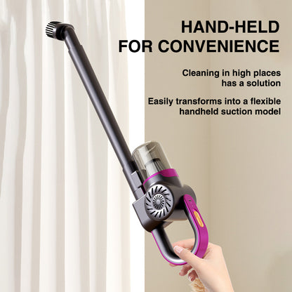 Upgraded 4-In-1 Cordless Handheld Stick Vacuum Cleaner, Super Lightweight Handheld Vacuum - 150W, 8500 Pa Strong Suction, High-Speed Motor, Large Dust Cup, Vacuuming & Mopping & Sweeping, Suitable for Home, Carpet, Office