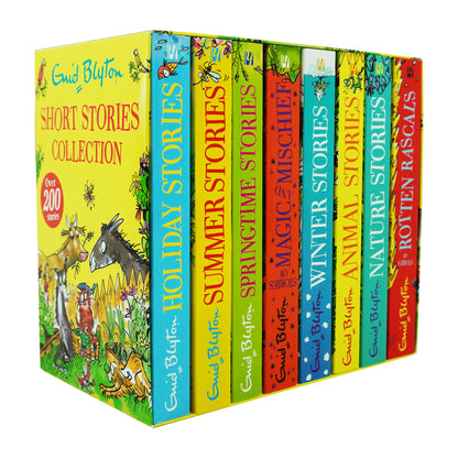 Bumper Short Story Collection 8 Books Box Set Including Over 200 Stories By Enid Blyton - Ages 5-11 - Paperback