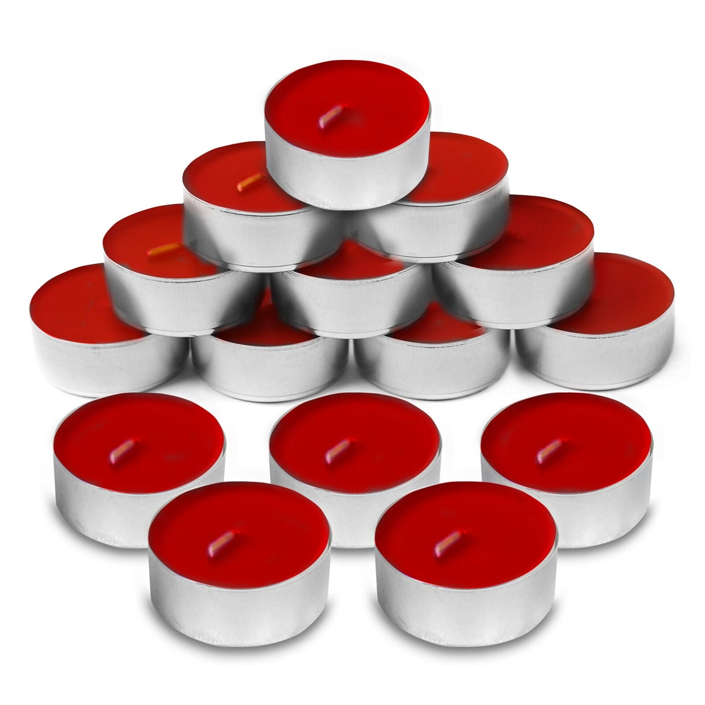 75 Pack Scented Tea Light Candles | Assorted Tealights with 5 Fragrances (Vanilla, Fresh Berries, Peach, Mountain Spring, Lavender) | 4 Hour Burn | Decorative Home & Gift Candle Set