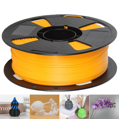 1kg/roll PLA+ 3D Printing Filament - Super Tough & Low Shrink FDM 3D Printer Compatible, 1.75mm Diameter with +/-0.03mm Layer Precision, Bubble-Free Spool Suitable for Most FDM 3D Printers (PLA/PETG/PLA+)