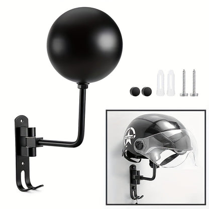 Motorcycle Helmet Rack Holder Hat Display Stand Wall Mount Hook Hanger