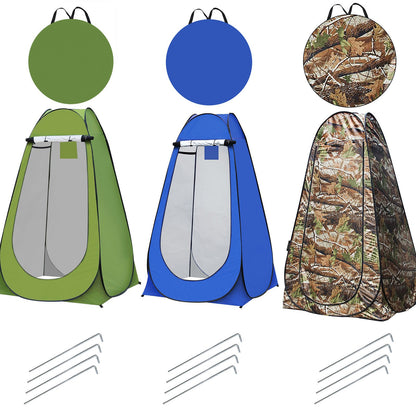 Pop Up Toilet Tents for Camping, Pop Up Changing Tent for Shower, Privacy Tent Portable Changing Room for Outdoor Adventures, Hiking, Fishing, Beach or Picnic