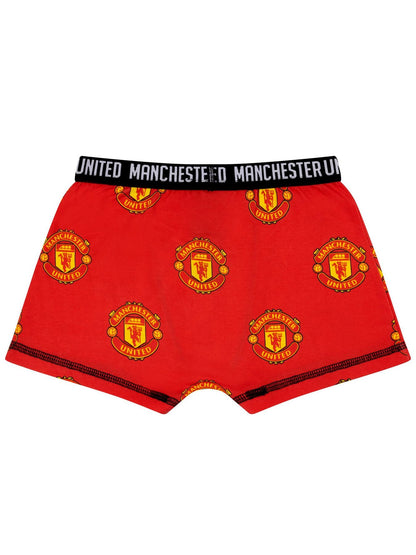 Manchester United - 100% Cotton - Briefs/Trunks 3 Pack ()
