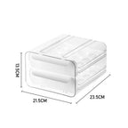 Egg Storage Container with Space-Saving, Pull-Out, Wheels, Plastic - product gallery image 2