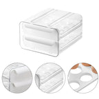 Egg Storage Container with Space-Saving, Pull-Out, Wheels, Plastic - product gallery image 3