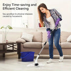 Electric Cleaning Brush with Rechargeable, Telescopic Handle - product gallery image 3
