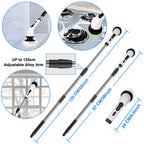 Electric Cleaning Brush with Rechargeable, Telescopic Handle - product gallery image 4