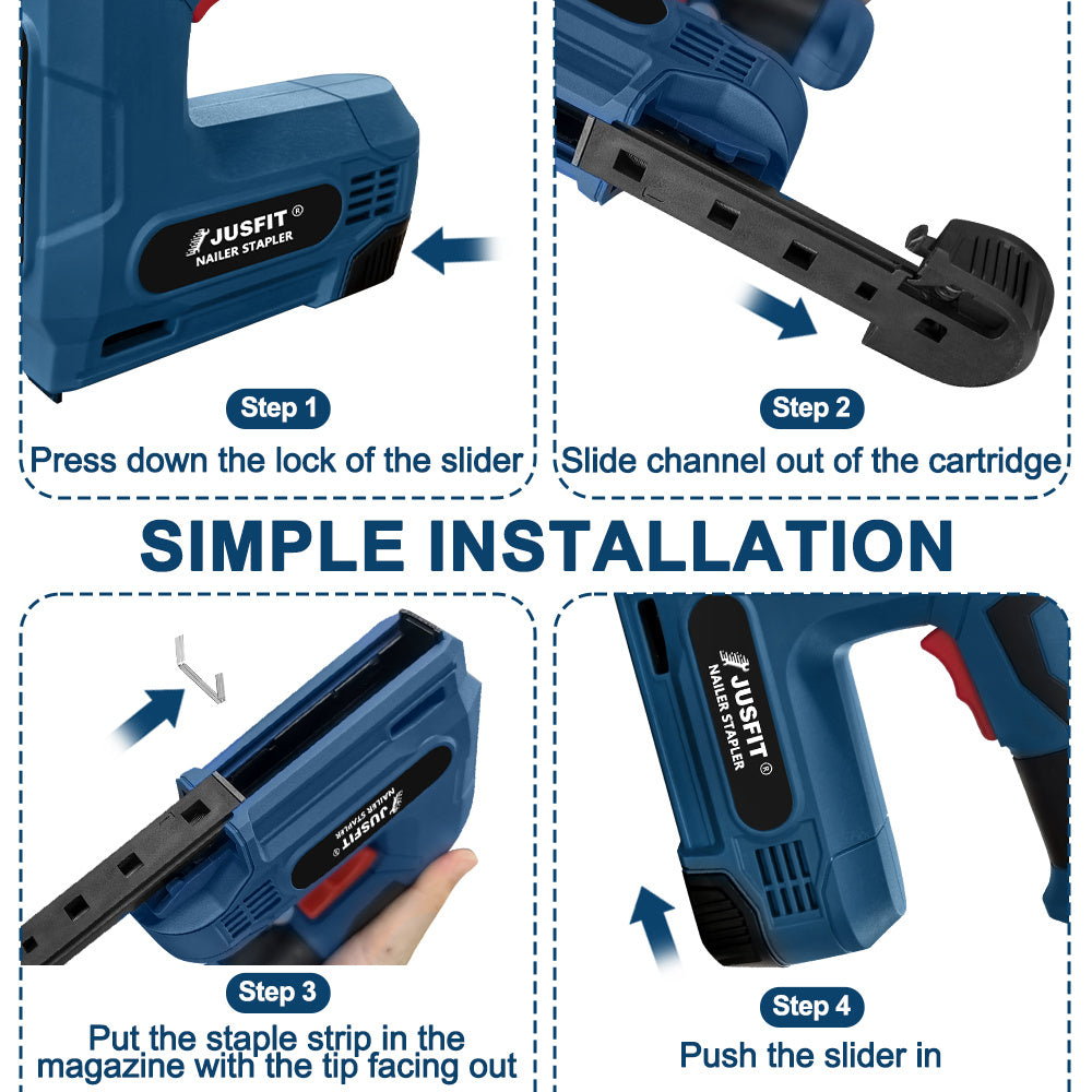 Electric Nail Gun with Rechargeable, Wireless, 1000pcs, 100pc - product gallery image 11