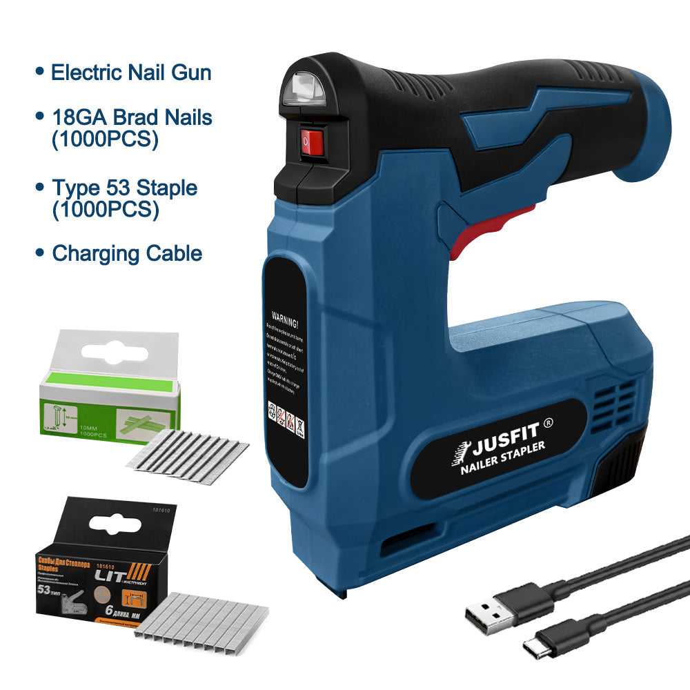 Electric Nail Gun with Rechargeable, Wireless, 1000pcs, 100pc - product gallery image 13
